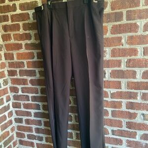 NWT Tuxedo Pants. Black. Size 40R. Adjustable waist. Unhemmed.